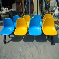 Buy cheap 4 Person Fibreglass Leisure Row Chair Outdoor Leisure Chair product