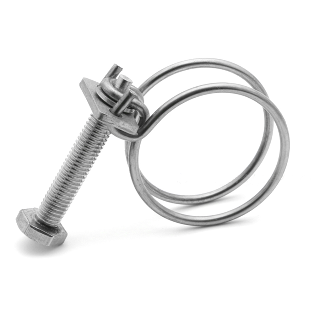 Stamping Hardware Parts Stainless Steel Metal Pole Clamps with Thumb Screw