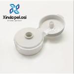 Cap Flip Top Pour Spout Caps Cosmetic Bullet Round Shape Plastic PE Disinfectant