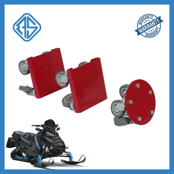 Buy cheap PVC Wheel Drivable Snowmobile Dollies Casters 3 PCS 1500 Lbs Load Capacity Strap On from wholesalers