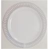 Buy cheap 7.5 Inch Hot Stamp Fancy Disposable Wedding Party Charger Rose Gold Plastic Plates Set from wholesalers
