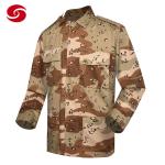 Middle East Polyester Cotton 6 Color Desert Camouflage Military Combat Bdu