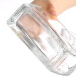 Thick Bottom 500ml/1000ml Glass Vodka Bottle for Beverage Packaging in Super
