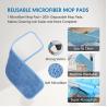 Buy cheap Microfiber Dust Mop Pads High Absorbency Twisted Microfiber Wet Mop Pads For Cleaning Floors from wholesalers