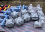 Customized Logo Inflatable Bunkers Paintball Sports Games / Outdoor Bunker Field