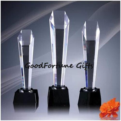 Buy cheap Customed Crystal Trophy promtion gift printed logo from wholesalers