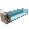 Buy cheap Jade inlaid marble Acrylic Swimming Pool transparent finished swimming pool from wholesalers