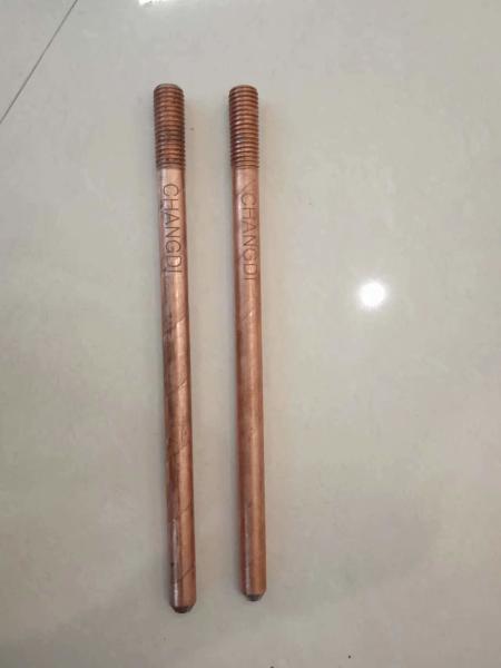 Buy cheap Copper Earth Stake Copper Ground Rod 4ft 8ft from wholesalers