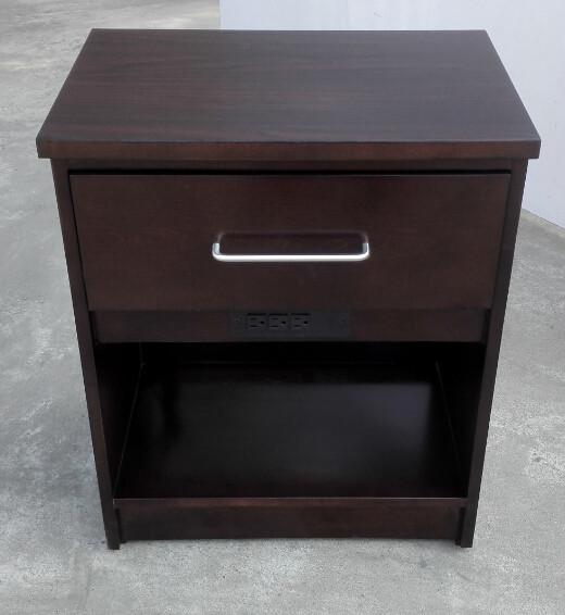 Buy cheap Wooden 5-star hotel furniture stone top night stand/bed side table NT-0023 from wholesalers