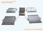 Buy cheap IN-ST01 Grey Aluminum Portable Truck Scale 10t，20t，40t  4 pads For car weighing IP66 7.5V/3A or 12V/3A from wholesalers