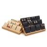 Buy cheap Soft Velvet Cover Wooden Jewelry Storage Display Tray Stand for Ear Studs Drops from wholesalers