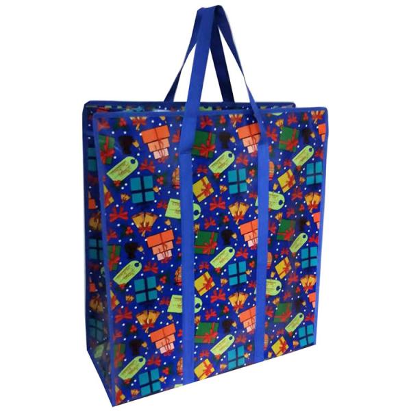 Customized Bopp Pp Laminated Woven Bags Recycled Handled Woven Laminated