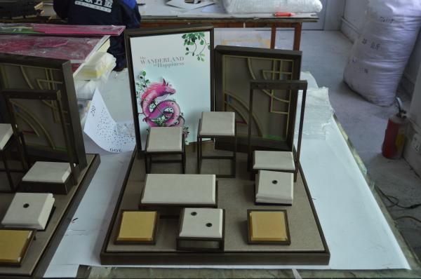 Buy cheap Interior Visual Merchandising Displays PC / Acrylic For Jewelery Showing from wholesalers