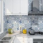 Tiles Design Vinyl Wallpaper Embossed Tile Wallpaper Bathroom Wall Paper 3D