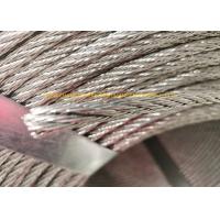 Buy cheap Round Cross Sectional 7X19 3.18mm Electro Galvanized Steel Wire Rope product