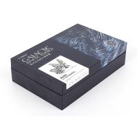 Buy cheap Silver Stamping Aromatherapy Gift Box , 2mm Thickness Black Gift Box With Ribbon product