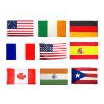 Hanging 3x5 Country Flags Dye sublimation printing for Outdoor