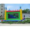 Buy cheap Colorful Kids Commercial Bounce Houses With Slide , fire retardant from wholesalers