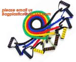 Hot selling latex fitness resistance bands weight loss exercise pull rope