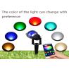 Buy cheap Aluminum RGB Solar Garden Spotlight Ceiling Lawn Spot Lights Lamp from wholesalers