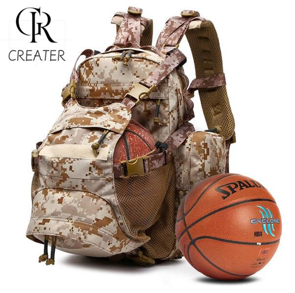 Nylon Football Equipment Backpack Waterproof Compact Tactical Backpack For Man