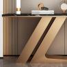 Buy cheap Width 45cm Entrance Console Table Stainless Steel Entryway Table from wholesalers