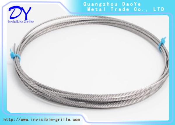 Buy cheap Invisible Balcony Protection Stainless Steel Wires 5cm Distance Gap from wholesalers