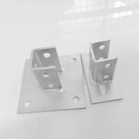 Buy cheap Flat Plate Strut Channel Accessories Cross Elbow Square Fittings product