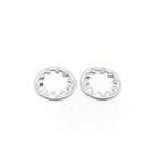 Zinc Finish Spring Steel Washers HRC 40-50 Internal Tooth Lock Washers