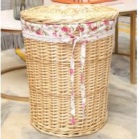 Buy cheap Cheap Storage Rattan Wicker Willow Laundry Basket With Lid Fashion Natural product