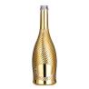 Buy cheap UV Surface Handling Luxury Liquor Bottle 750ml Champagne Bottle in Golden Frosted Glass from wholesalers
