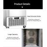 Buy cheap 500L Multipurpose Grey Fridge Freezer , Odorless Stainless Steel Refrigerator Freezer from wholesalers