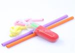 LFGB Soft No Smell Bendable Silicone Straws Easy Clean Strong Sealing