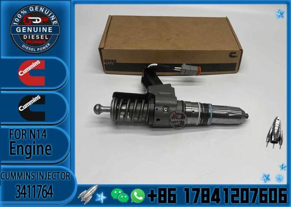 Buy cheap Used Cummins N14 Engine Spare Parts Common Rail Injector 3411764 3411767 Diesel Engine Machinery Repair Shops 6 Months W from wholesalers
