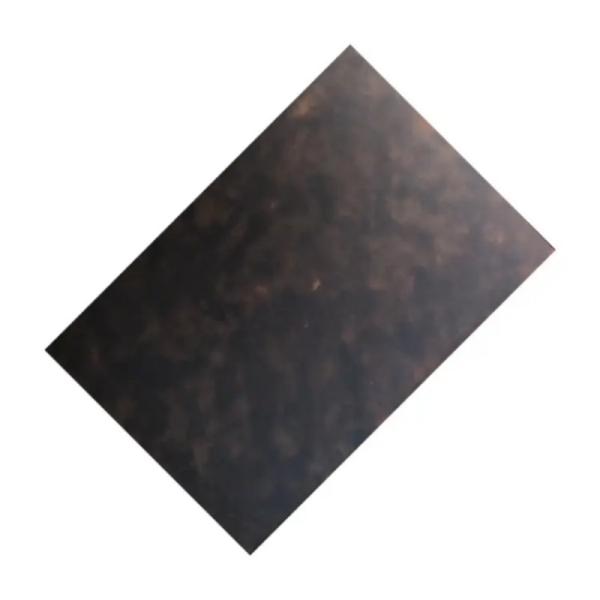 Buy cheap Retro Etched Stainless Steel Sheet Wall Decoration Panel Antique Bronze Rose Red Color from wholesalers