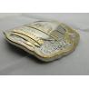 Buy cheap Customized 3D Zinc Alloy Belt Buckle with Double Tones Plating for Sport Meeting, Souvenir Gift from wholesalers