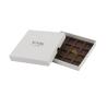 Buy cheap Manufacturer Customized Logo Food Gift Packaging White Chocolate Box Design With Paper Tray from wholesalers