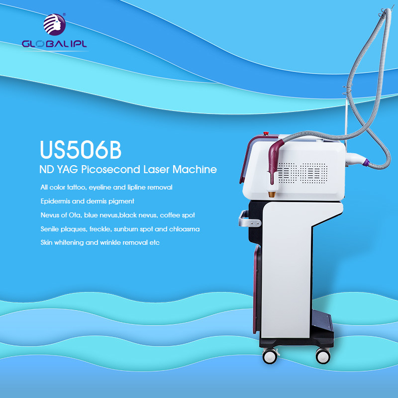 Multifunctional Home ND YAG Laser Tattoo Removal Machine 6 - 12ns Width Of Pulse