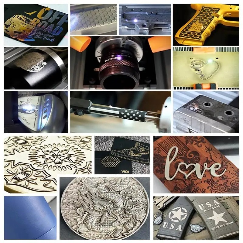 60w 80w 100W CO2 Laser Marking Machine 20w 30w 50w UV Laser Marker