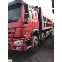 Buy cheap Howo 12 Tyres 8*4 2nd Hand Tipper Trucks With Original Factory Painting product