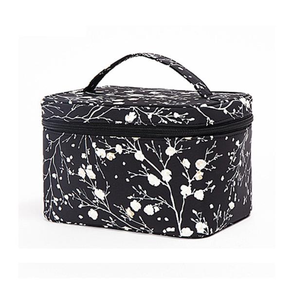 Buy cheap Large Capacity Floral Zipped Nylon Travel Cosmetic Bag from wholesalers