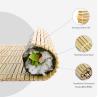 Buy cheap LFGB 100% Bamboo Sushi Making Materials Roller 9.5x9.5 Inch from wholesalers