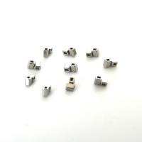 Buy cheap Dental Orthodontic Molar Bands / Stainless Steel Crimpable Hook Long Curved Type product