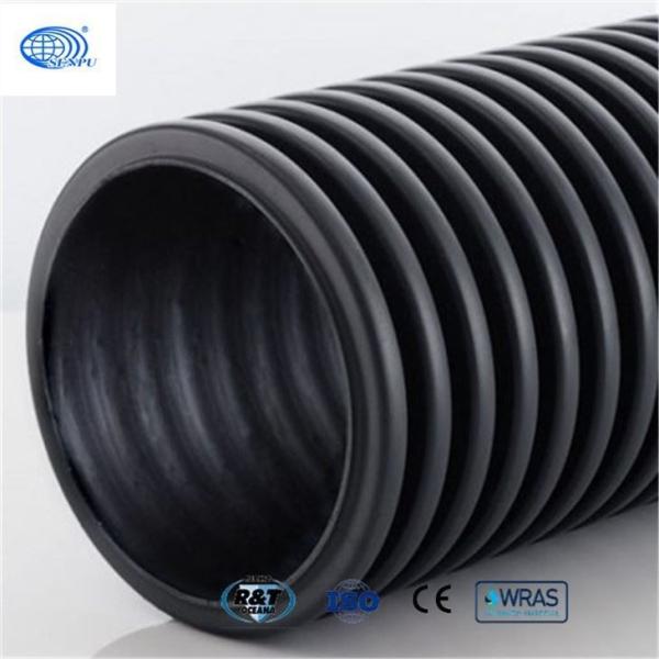 Buy cheap Durable Flexible Corrugated Drain Pipe 6 Inch For Municipal Engineering from wholesalers