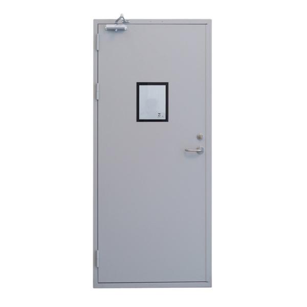 Buy cheap 60min Hotel Swing Galvanized Steel Fire Exit Doors from wholesalers