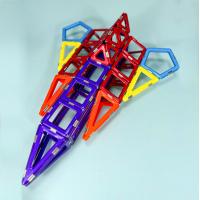 Buy cheap Science Magnetic Educational Blocks Mecha Large Fighter Jets Building Shapes product