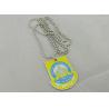 Buy cheap Die stamped Personalized Dog Tag / Iron Material / Nickel Plating from wholesalers