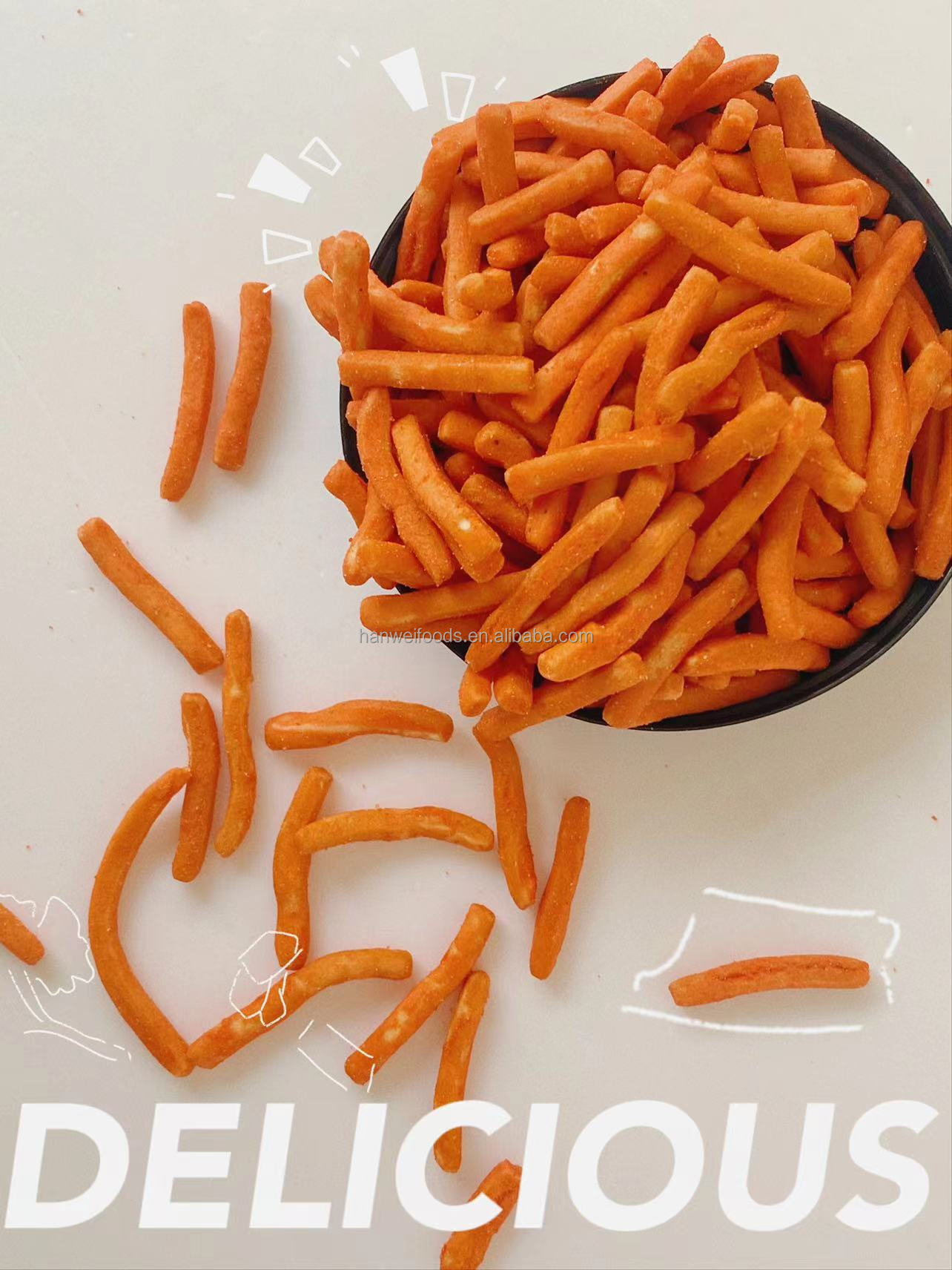 Hot Sale Shrimp Strips Mimi Shrimp Fries Crispy Shrimp Sticks Snacks