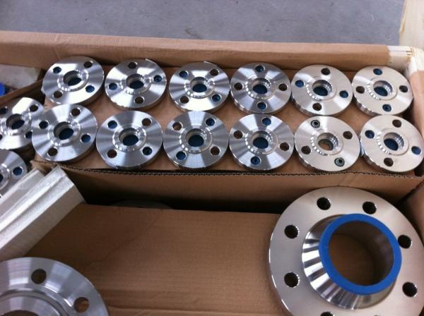 Buy cheap S32750 150# 3'' S40S Weld Neck Pipe Flanges For Desalination Plant from wholesalers