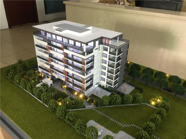 Buy cheap Acrylic Plastic Residential Building Model For Real Estate Display 1 . 2 * 1M from wholesalers